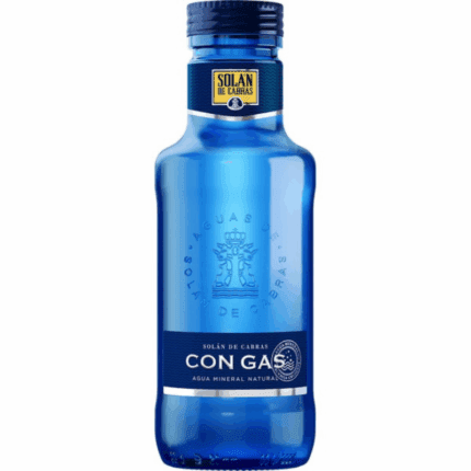 Agua Solán con Gas 33cl