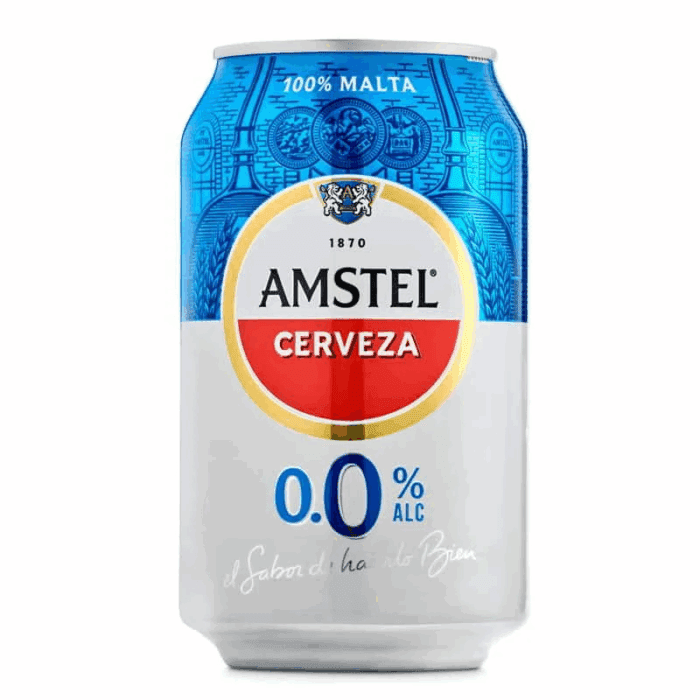 AMSTEL 0´0 LATA 24UDS - Imagen 1