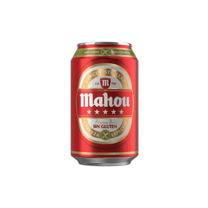 MAHOU 5 ESTRELLAS LATA 24UDS - Imagen 1