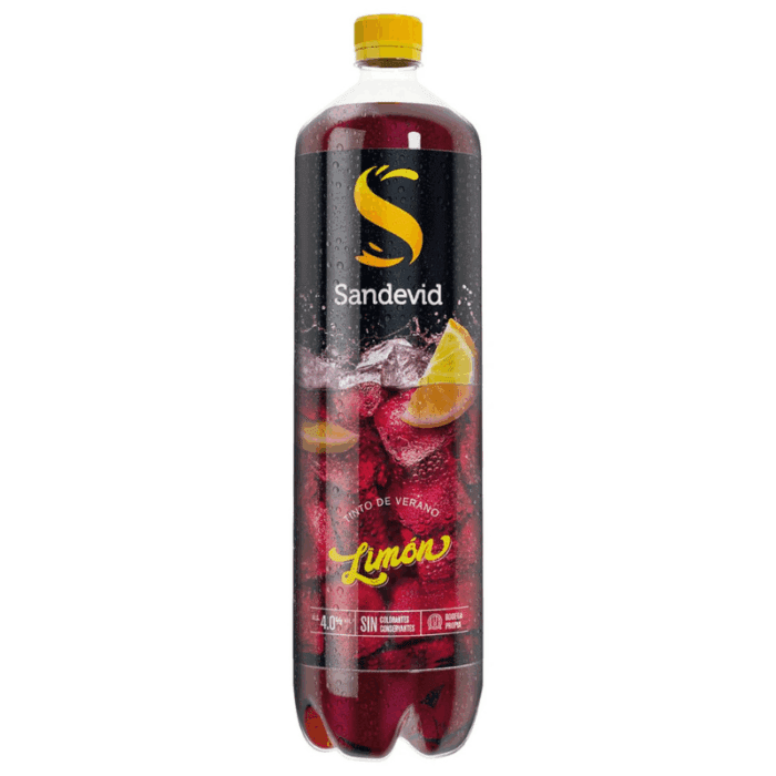 SANDEVID TINTO LIMON 0,0 1,5L 4UDS - Imagen 1