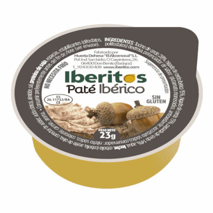 PATE IBERITOS IBERICO 18/23GR