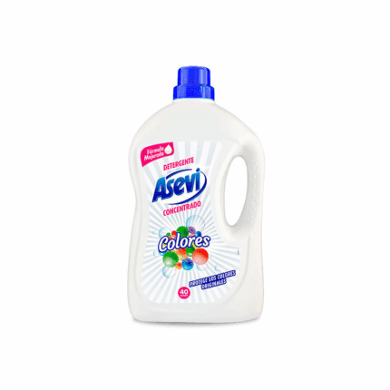 DETERGENTE LÍQUIDO COLORES ASEVI 3L