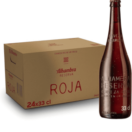 ALHAMBRA RESERVA ROJA 1925 33CL caja 24u cristal
