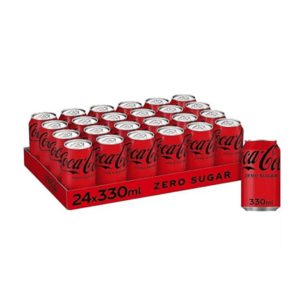 COCA COLA ZERO LATA 24UD