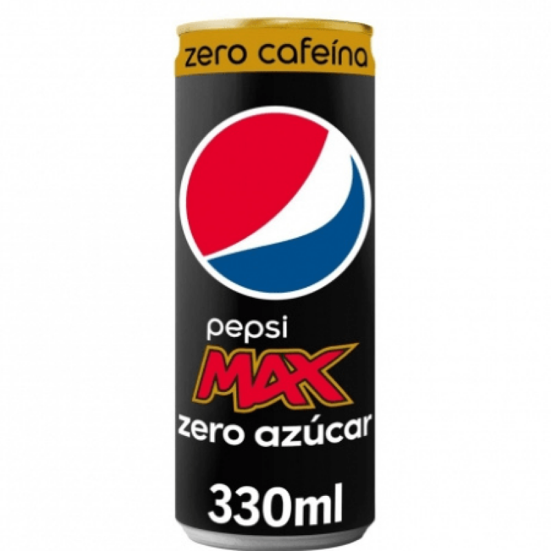 PEPSI MAX ZERO SCAFEINA LATA 24UD PEPSI MAX ZERO S/CAFEINA LATA 24UD