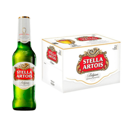 STELLA ARTOIS CAJA 24U 33CL CRISTAL