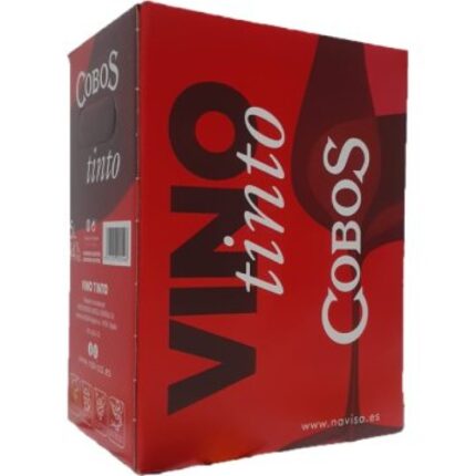 Bag in box de vino tinto Cobos