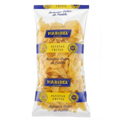 Bolsa familiar de patatas fritas Maribel 450 g, autentico sabor de pueblo