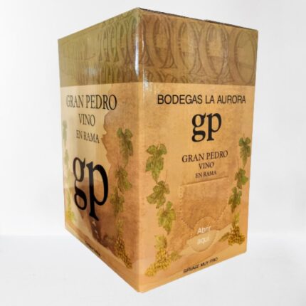 Vino en Rama Gran Pedro 15L bag in box D.O. Montilla-Moriles