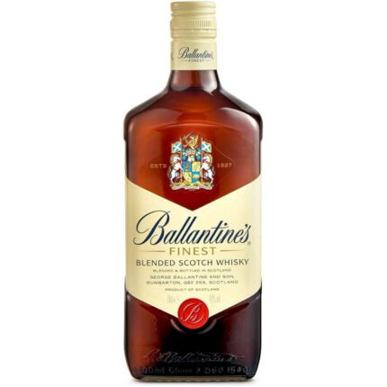Botella de Ballantine's Finest Blended Scotch Whisky de 70 cl
