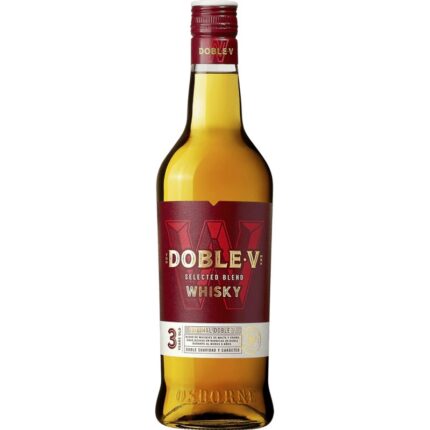 Botella de Doble V Whisky de 1 litro