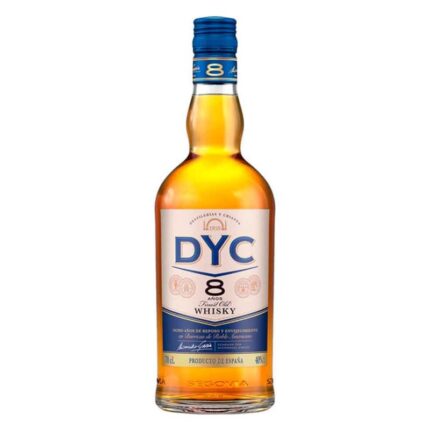 Botella de DYC 8 Años Whisky 70 cl
