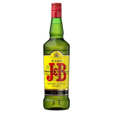 Botella de J&B Rare Blended Scotch Whisky de 70 cl