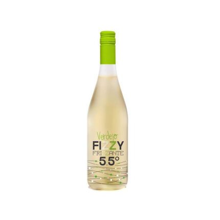 Vino blanco Verdejo frizzante Fizzy 5,5 grados, botella de 75 cl