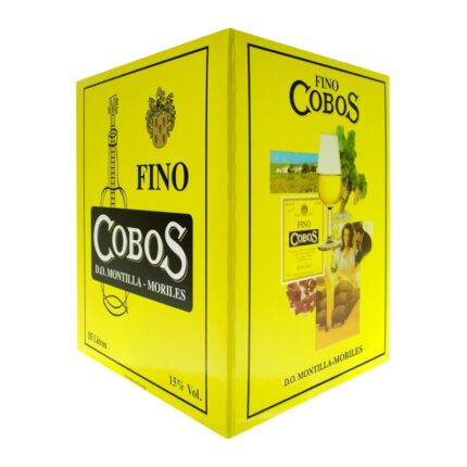 Fino Cobos 15 L, bag in box de vino fino D.O. Montilla-Moriles