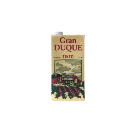 Vino Tinto Gran Duque brik 1 L, caja de 12 unidades
